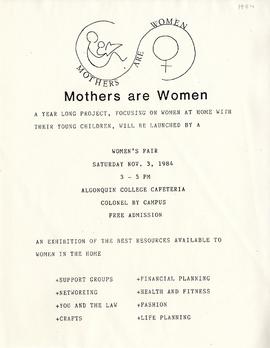 Mothers are Women_Women's Fair