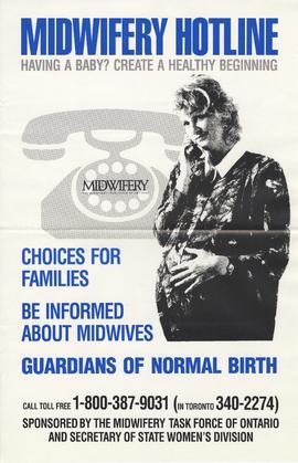 Midwifery Hotline. Having a baby? Create a Healthy Beginning