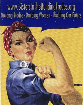Sisters In The Building Trades - Stickers