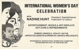 International Women’s Day Celebration with: Nadine Hunt, President, Saskatchewan Federation of La...