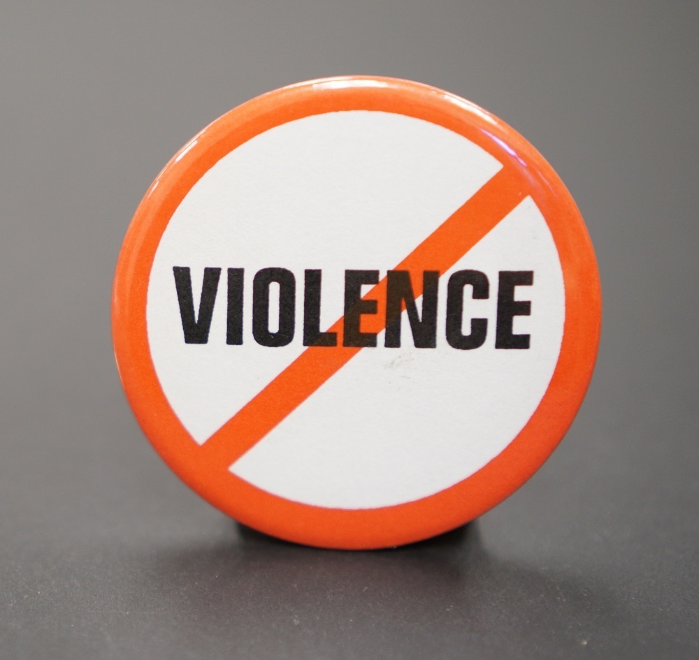 Against violence
