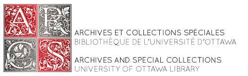 Archives and Special Collections, University of Ottawa Library