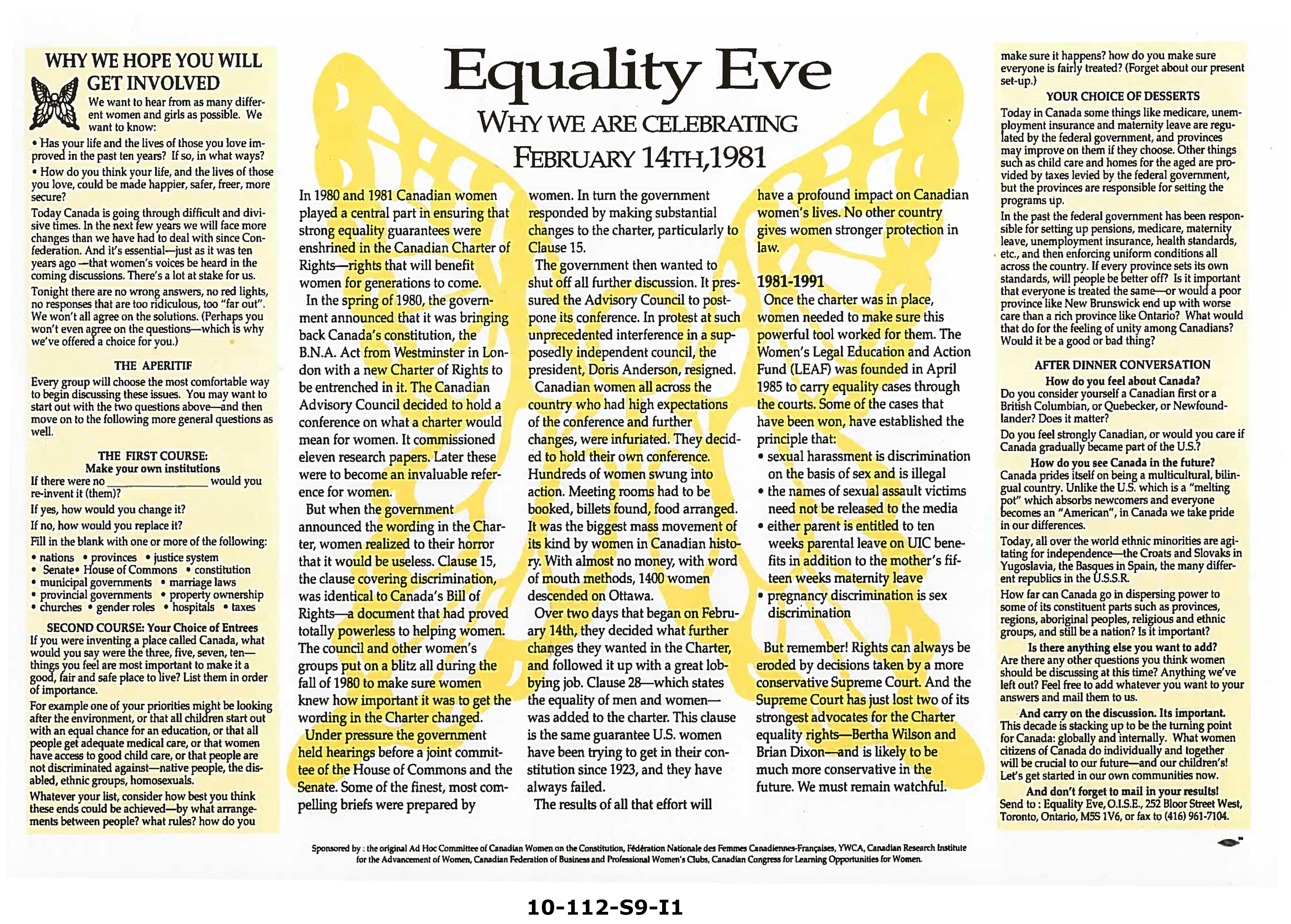 Equality Eve: Why we are celebrating February 14, 1981
